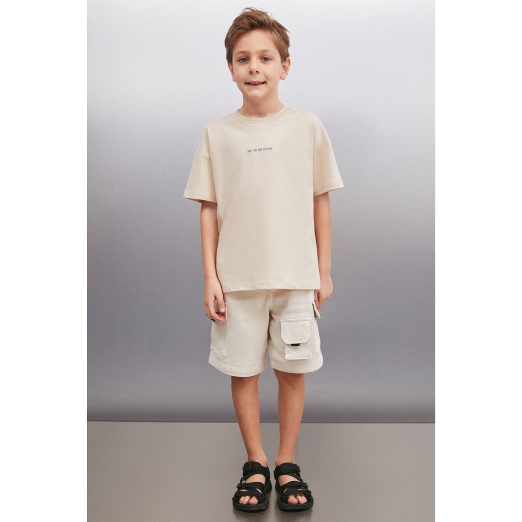 Grimelange ANATOLE Erkek Bej T-Shirt Erkek T-shirt Fiyatı