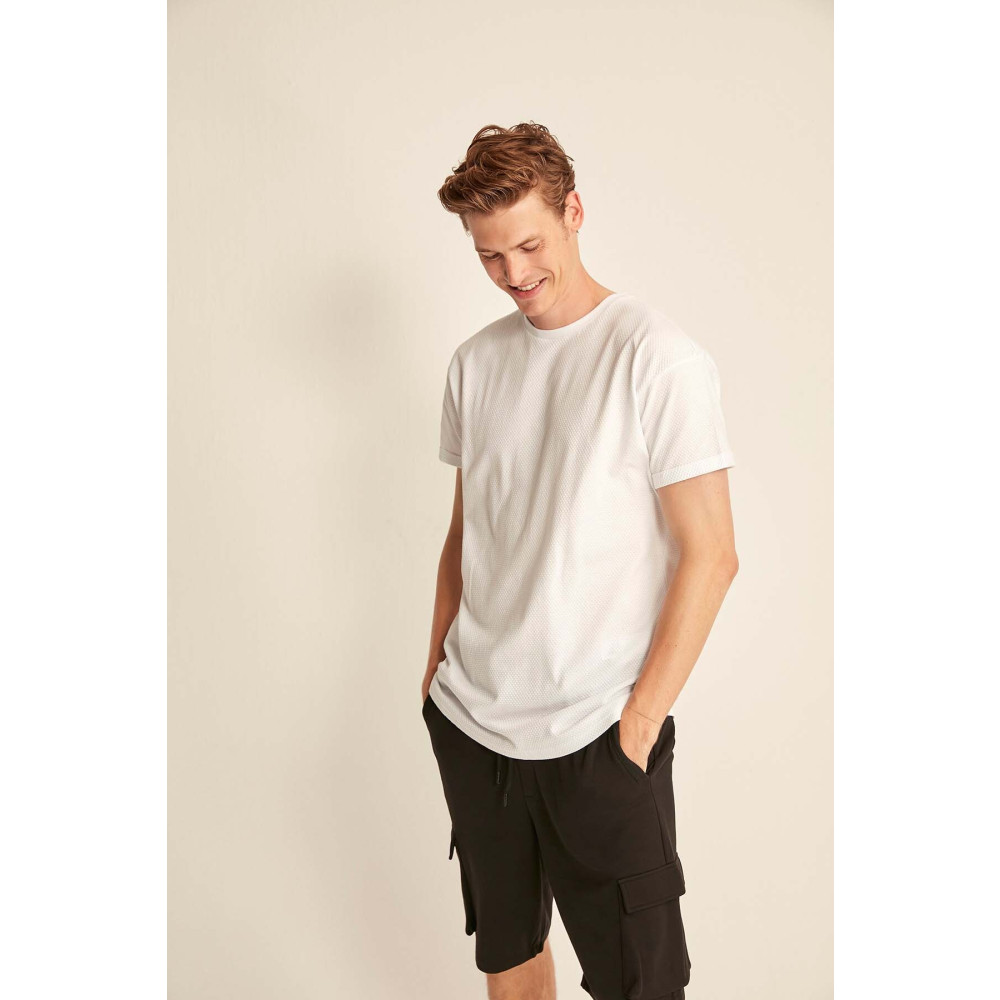GRIMELANGE Eduardo Erkek Basic Comfort Fit T-shirt L Beden Bayan T-shirt Fiyatı