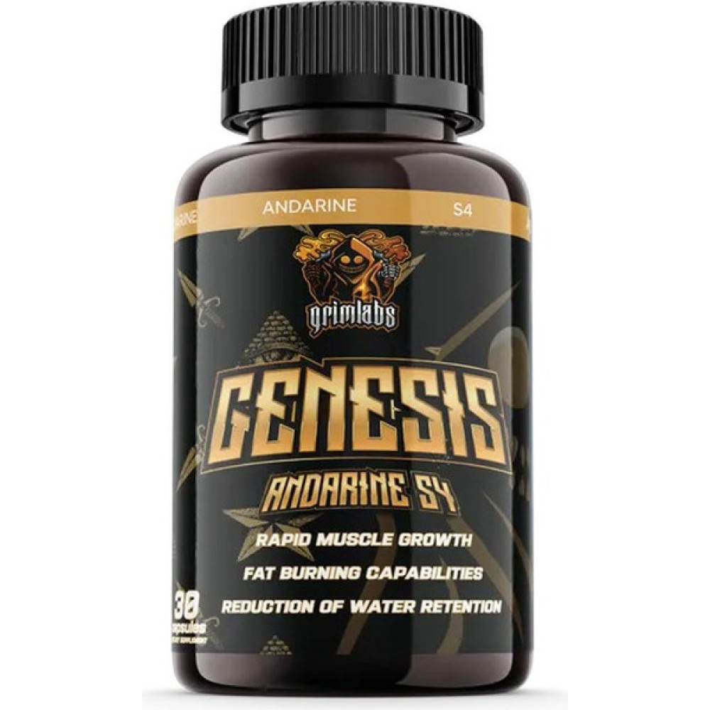 Grimlabs S4 Genesis Andarine Fat Burner 30 Kapsül Sporcu Besinleri Fiyatı