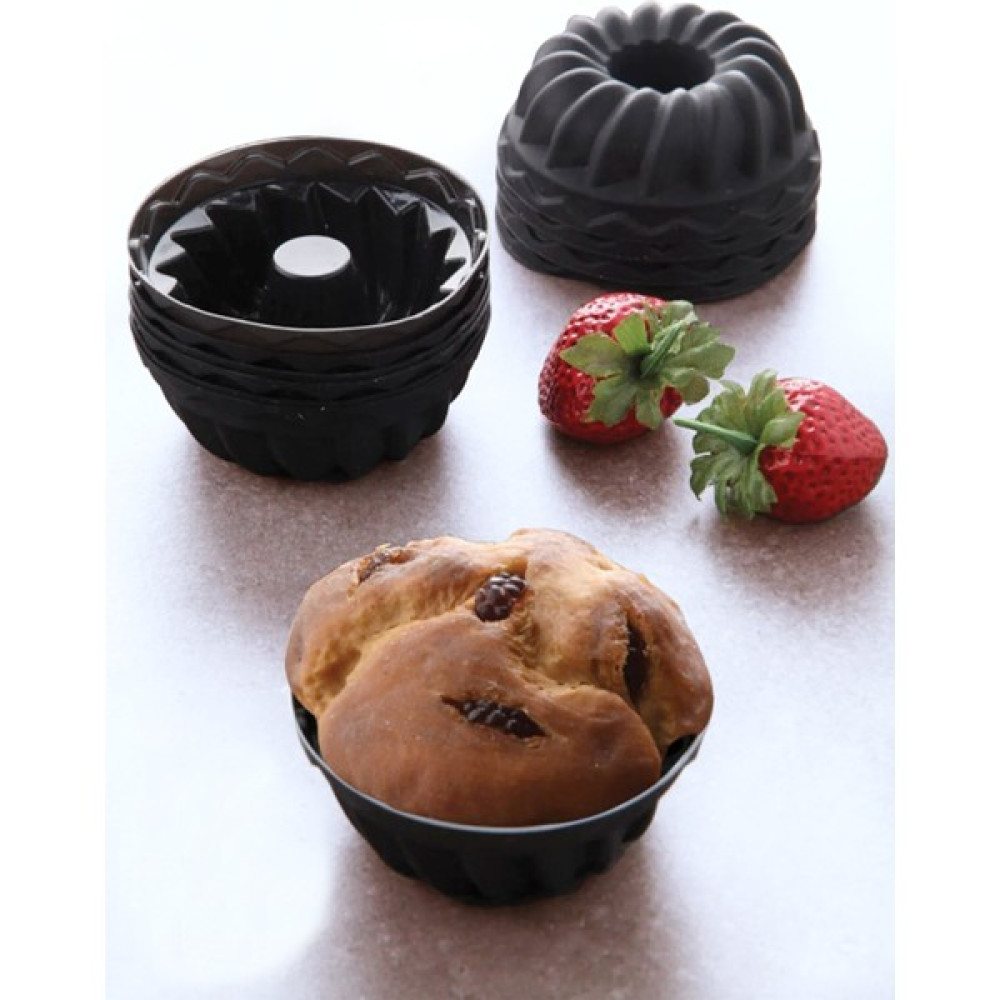 Grimor Life 12 Li Yıkanabilir Mini Muffin Pişirme Kalıbı, Silikon Muffin, Cupcake Kalıbı Siyah Kek Kalıpları Fiyatı