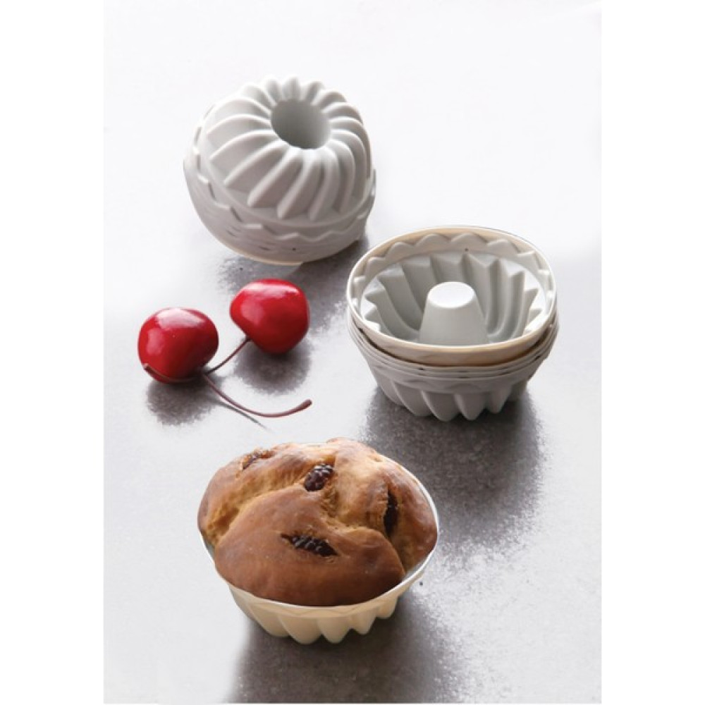 Grimor Life 6 Lı Yıkanabilir Mini Muffin Pişirme Kalıbı, Silikon Muffin, Cupcake Kalıbı Beyaz Kek Kalıpları Fiyatı