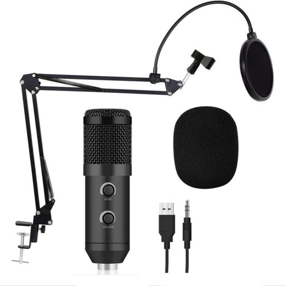 Gringo USB Stüdyo Youtuber Twitch Kayıt Mikrofonu + Masa Standı + Pop Filtre Müzik Aletleri Fiyatı