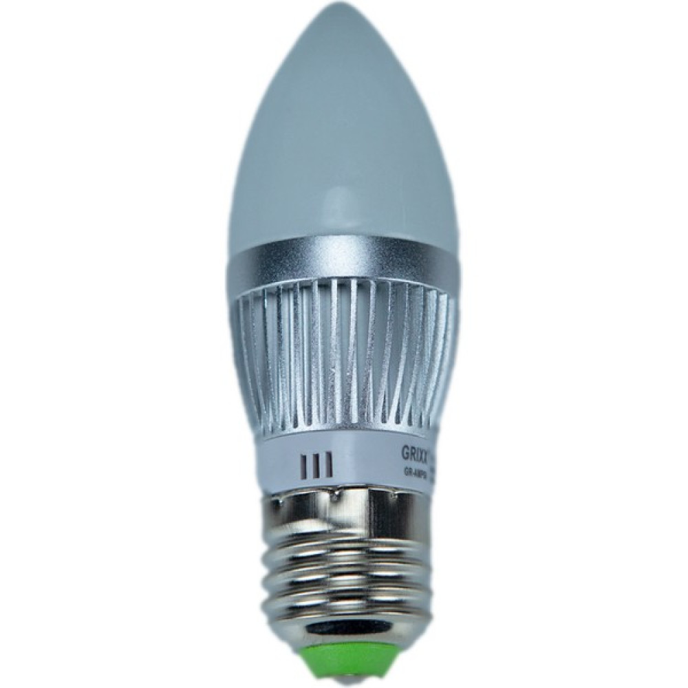 Grixx 3W 240V 4000K E27 LED Buji Ampul - Gün Işığı - 3 W Led Aydınlatmalar Fiyatı