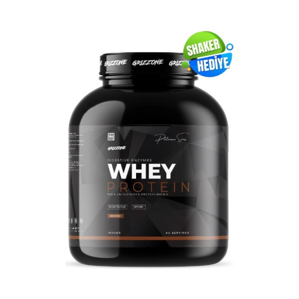 Grizzone Grızzy Whey Proteın Pro Wpc80 1800  Gr 60 Servıs - Brownie Oto Boyaları Fiyatı