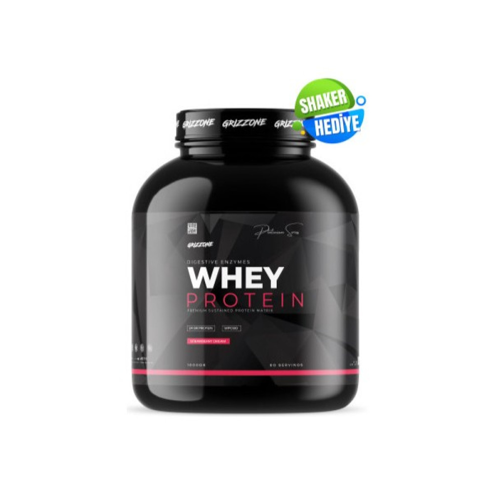 Grizzone Grızzy Whey Proteın Pro Wpc80 1800 Gr 60 Servıs + Shaker ( Çilek ) Oto Boyaları Fiyatı