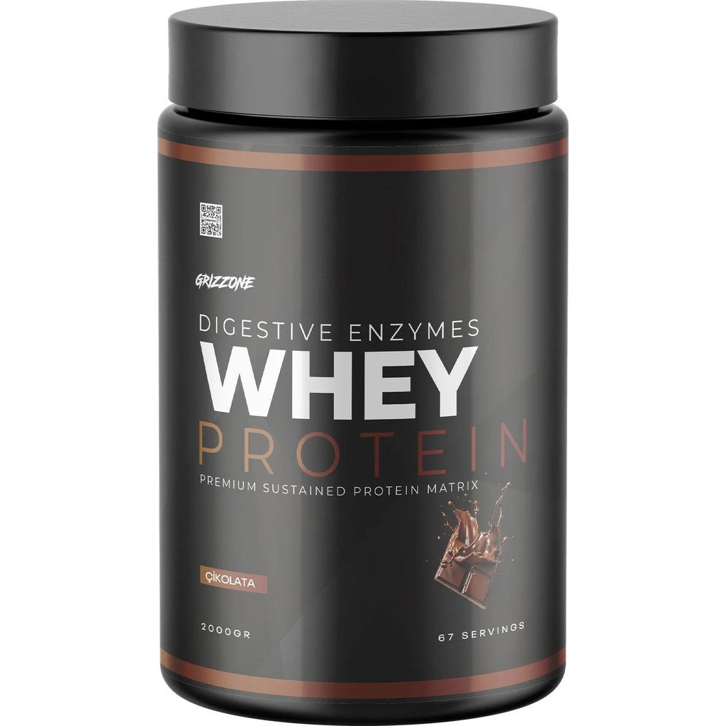 Grizzone Whey Protein 2000 Gr 67 Servis ( Dubai Çikolatası Aromalı ) Diğer Fiyatı