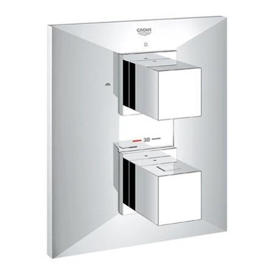 Grohe 19791000 Allure Brilliant Termostatik Duş Bataryası