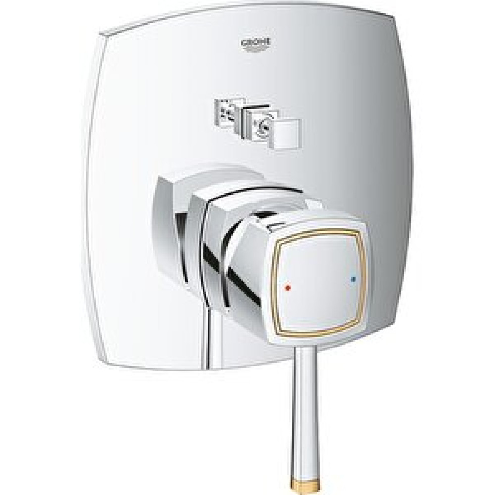 Grohe Ankastre Banyo Bataryası 2 Çık. Grandera Kr/altın- 24068ig0 Bataryalar Fiyatı
