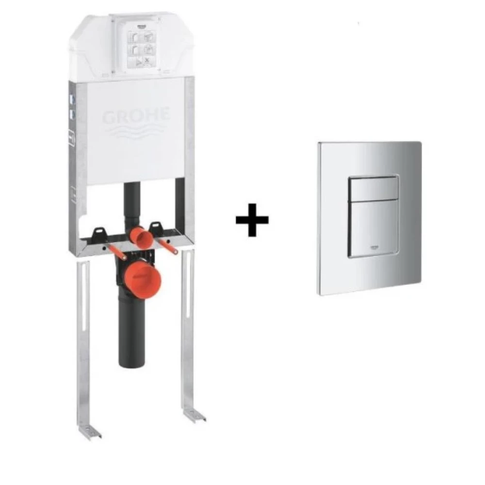 Grohe Duvarici Ince Gomme Rezervuar Ve Kapagi 2'Li Set (8Cm) Rezervuar Fiyatı