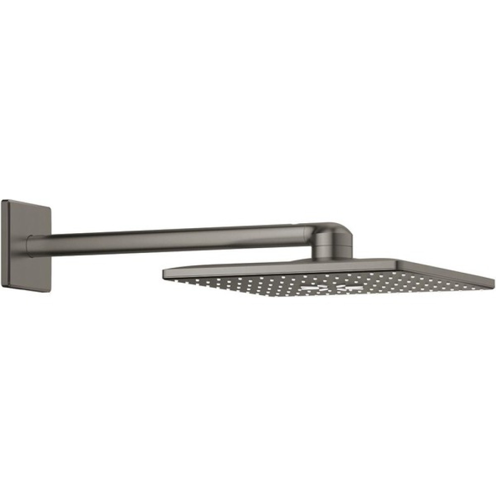 Grohe Rainshower Smartactive 310 Cube Tepe Duşu Seti 430MM 26479AL0 - Siyah Duş Başlığı Fiyatı