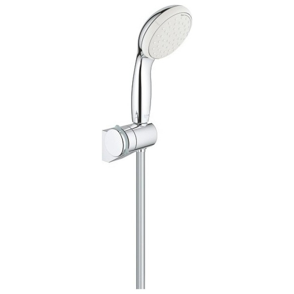 Grohe Temposta 100 El Duşu Askılı Su Çıkış Dirseği, El Duşu ve Spiral Hortum 26406001 Duş Seti Fiyatı