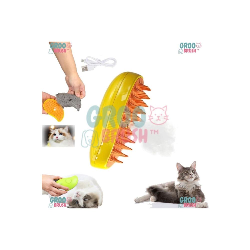 GrooBrush Buharlı Kedi & Köpek Yıkama Fırçası Tarağı Evcil Hayvan Ürünleri Fiyatı