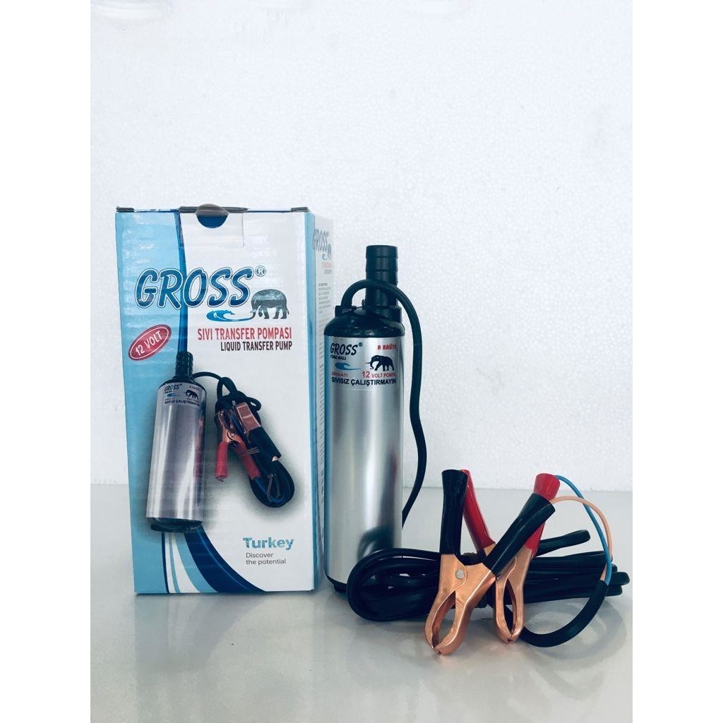Gross 12 Volt Sıvı Aktarma Pompası Dalgıç Mazot Transfer Pompası - 12 v Diğer Fiyatı