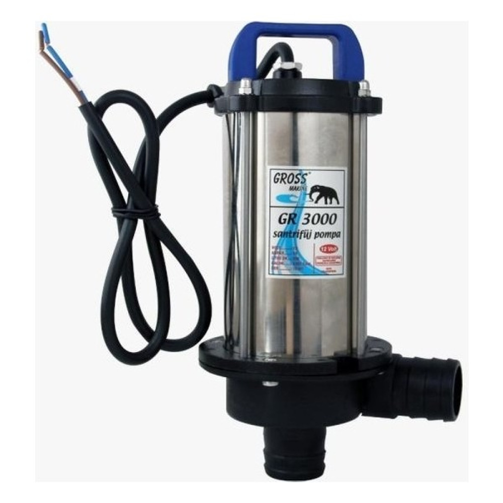Gross 24 Volt Krom Santrifuj Pompa GR3000 Süt/mazot/yağ/su - 24 V Su Motoru Fiyatı