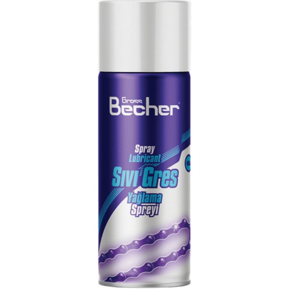 Gross Becher Yağlama Spreyi Sıvı Gress Oto Boyaları Fiyatı