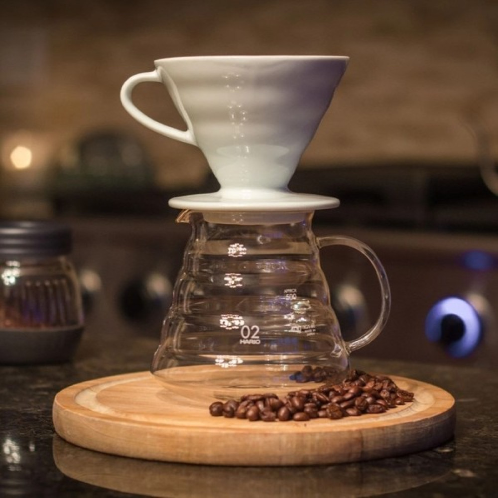 Grossberg Coffee Barista SETV60-02 Dripper ve Cam Sürahi Set - Beyaz Çay / Çaydanlık Setleri Fiyatı
