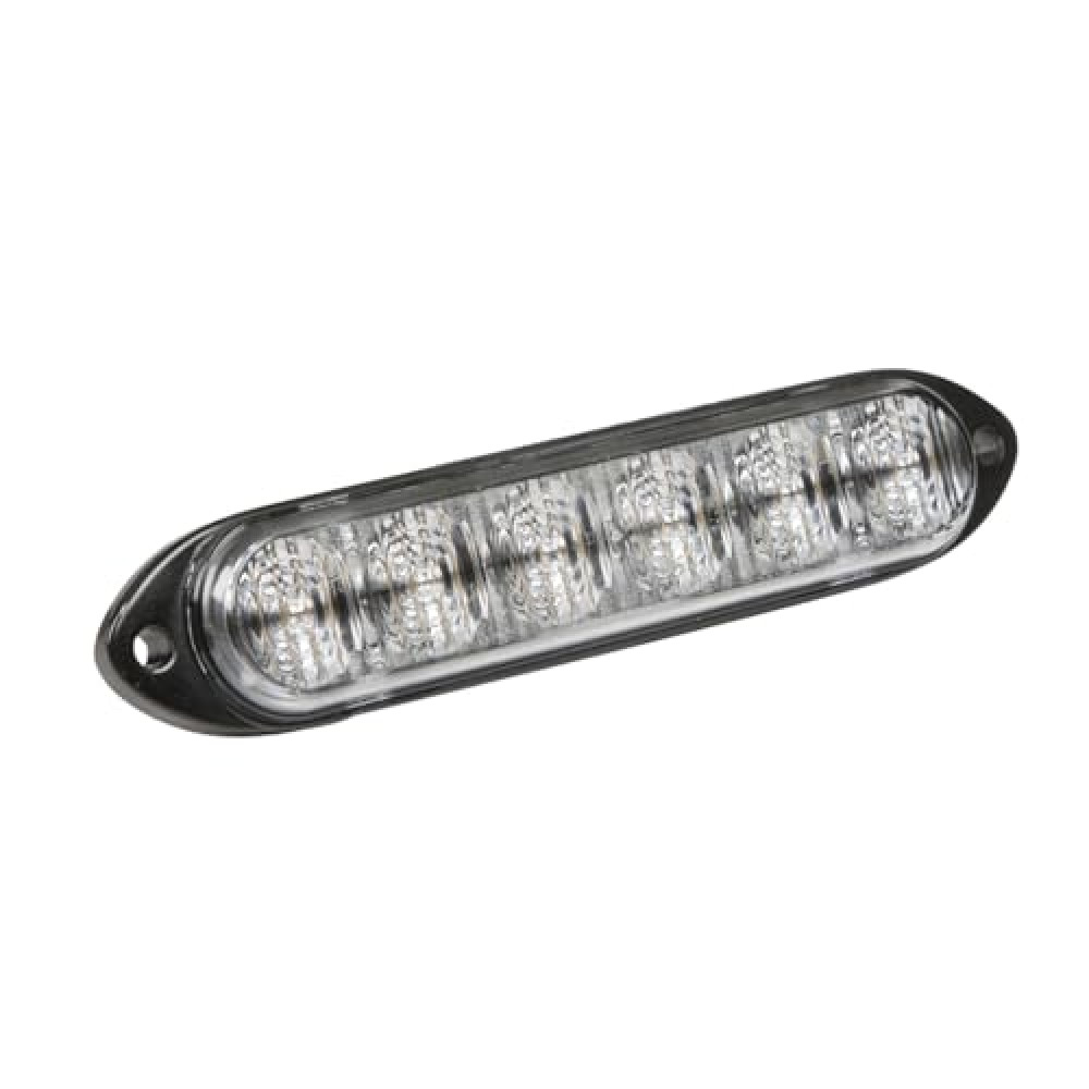 Grote 78140 LED Directional Warning Light - Surface Mount, 6-Diode, Amber/Green