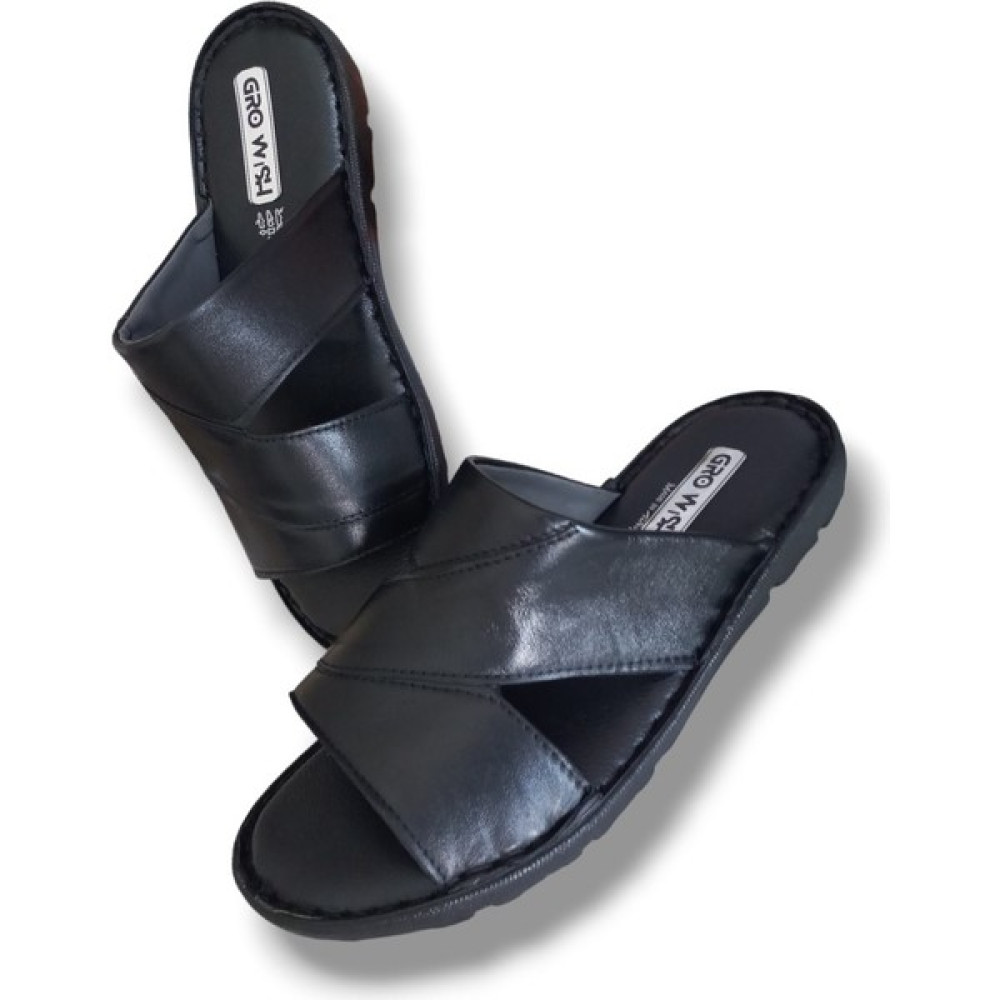 Growish GR0212 GR0213 GR0214 GR0215 Hakiki Deri Erkek Terlik Erkek Terlikleri ve Sandaletleri Fiyatı