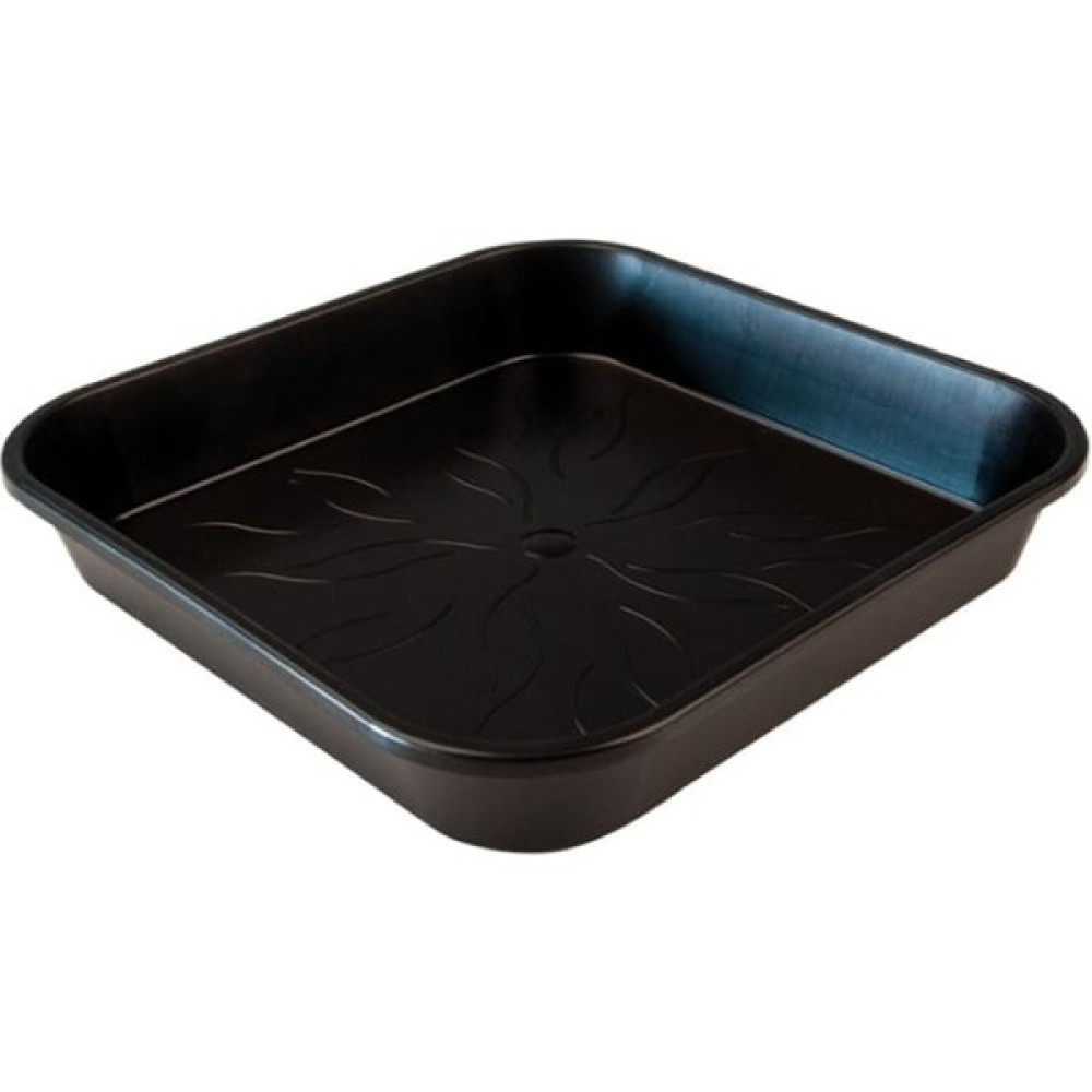 Grows Family 29 cm Kare Saksı Altlığı - Siyah Saksı ve Aksesuarları Fiyatı