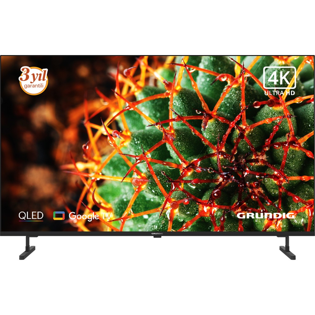 Grundig 50 GQ 700A 50" 126 Ekran 4K Ultra HD Google Smart QLED TV - 50'' Televizyonlar Fiyatı