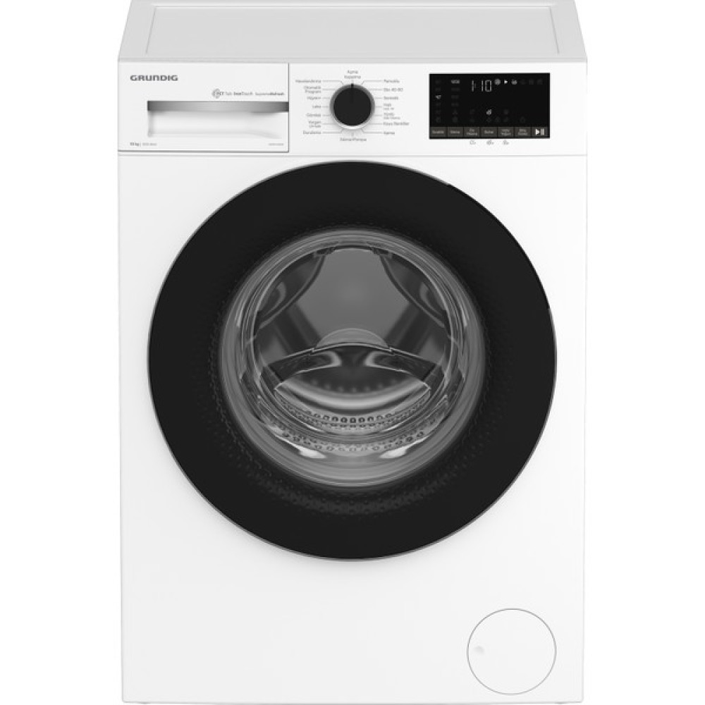 Grundig GPWM 102633 10 kg 1200 Devir Inverter Çamaşır Makinesi - Beyaz Çamaşır Makineleri Fiyatı