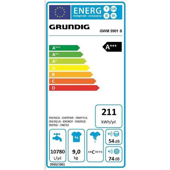Grundig GWM9901 A +++ 9 Kg Yıkama 1000 Devir Çamaşır Makinesi Beyaz