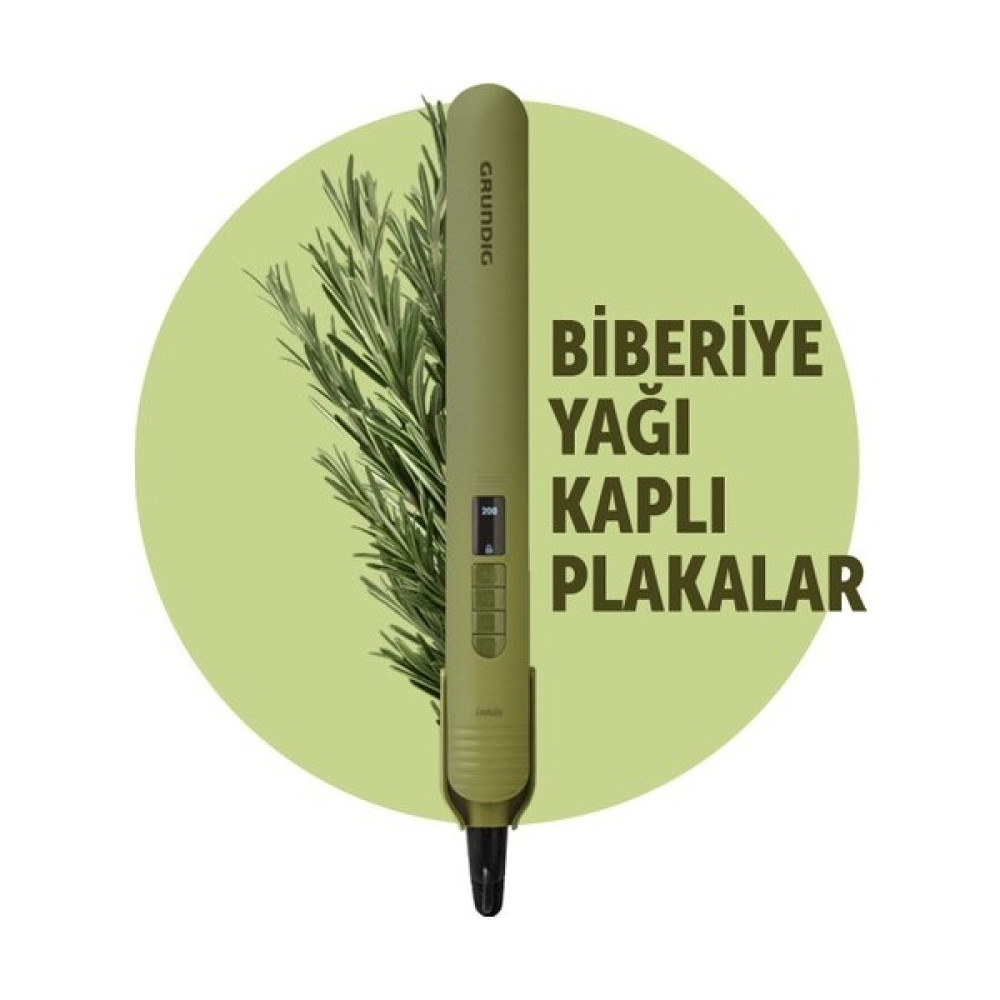 Grundig Saç Düzleştirici Biberiye Yağı Kaplı Plakalar - Yeşil Oto Boyaları Fiyatı