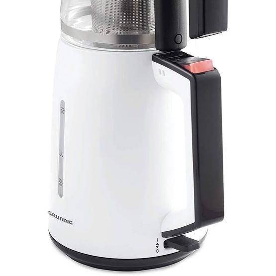 Grundig TM 4961 1650 W 0.8 lt Demleme 1.8 lt Su Isıtma Kapasiteli Çay Makinesi Beyaz