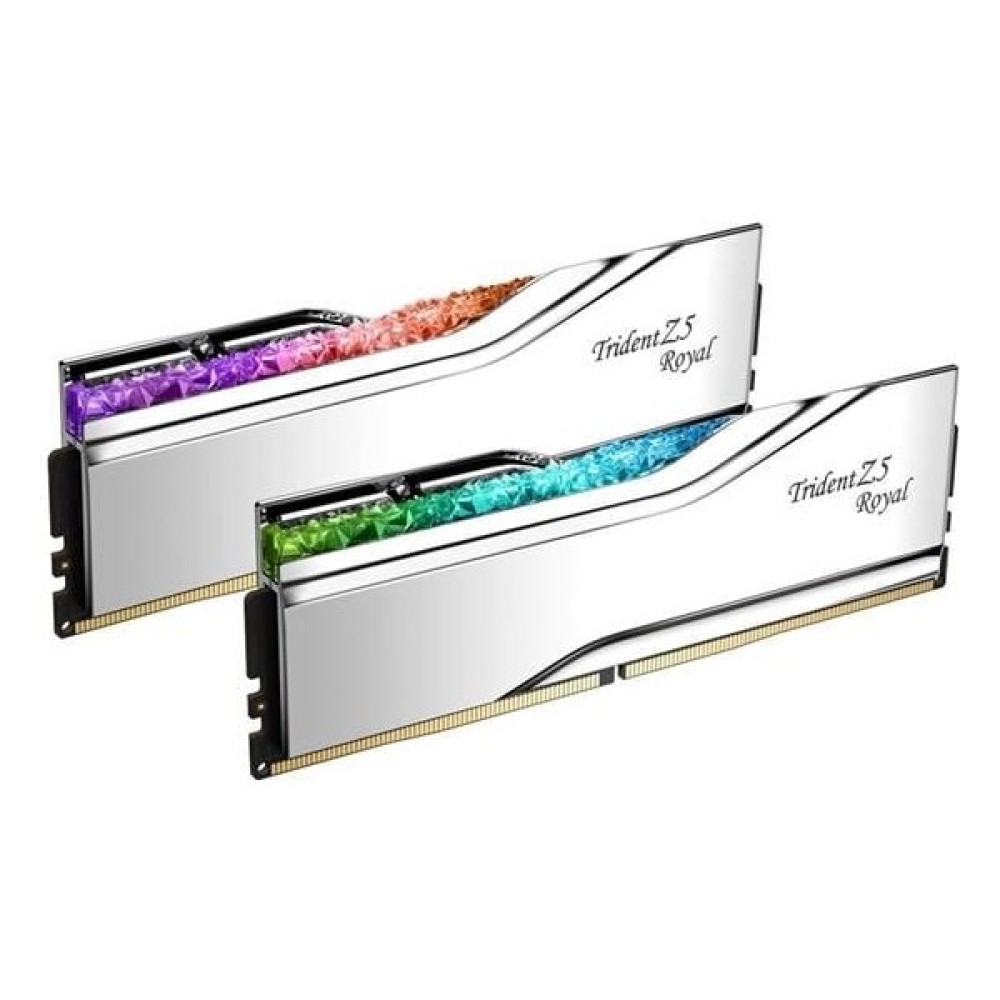 Gskıll 64GB (2x 32GB) Ddr5 6400MHZ CL32 Rgb Dual Kıt Pc Ram Trıdent Z5 Royal Sılver F5-6400J3239G32GX2-TR5S Oto Boyaları Fiyatı