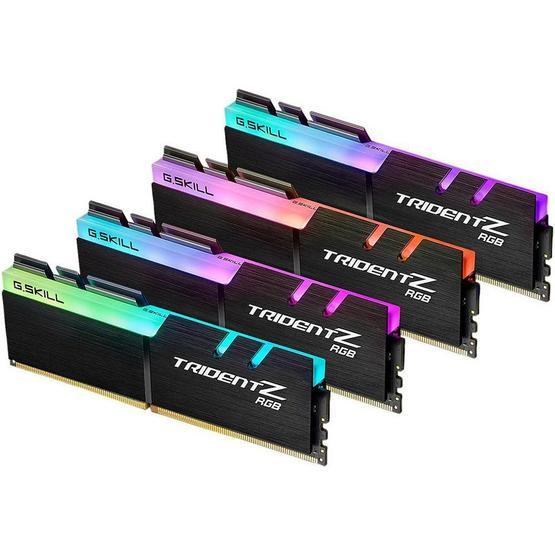 G.Skill F4-4000C18Q-128GTZR Trident Z RGB 128GB 4x32 DDR4 4000Mhz CL18 RAM Bellek
