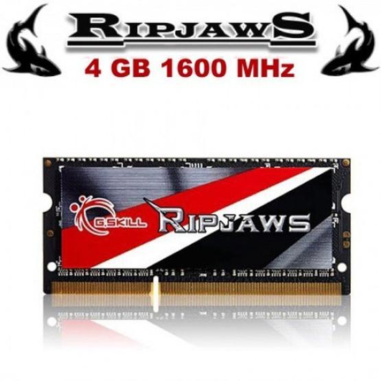 G.Skill Ripjaws DDR3L 1600 Mhz 4GB F3-1600C9S-4GRSL RAM Bellek