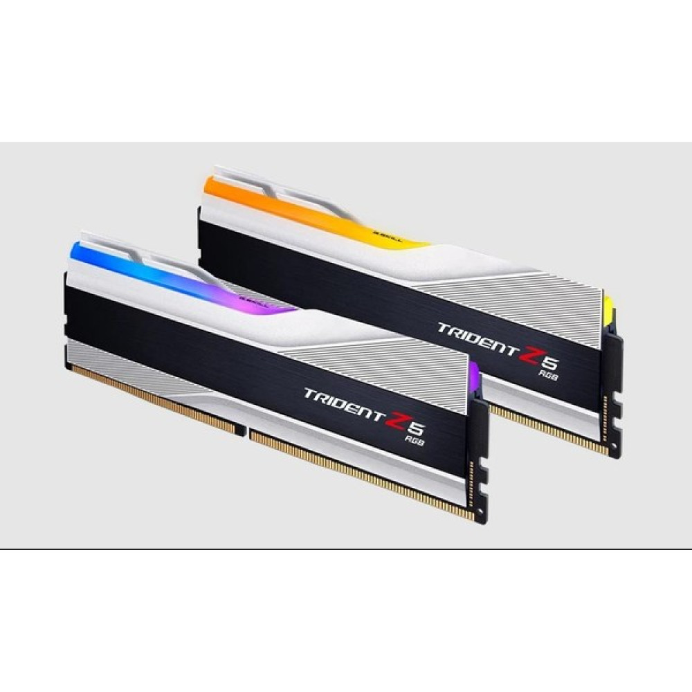 Gskıll Trident Z5 Rgb Silver DDR5-6000MHZ CL30 64GB (2X32GB) F5-6000J3040G32GX2-TZ5RS RAM Bellekler Fiyatı