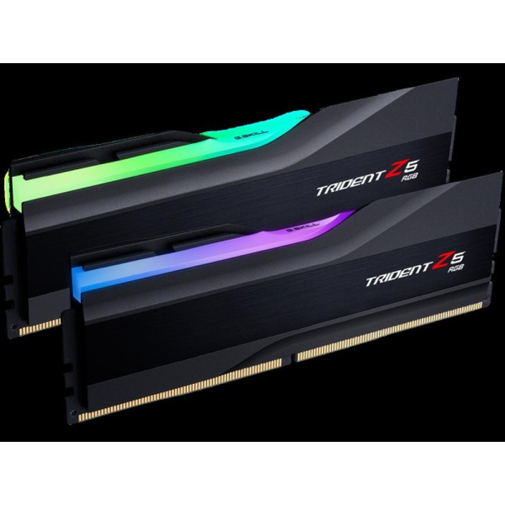 Gskıll Trident Z5 Rgb Siyah DDR5-8000MHZ CL40 48GB (2X24GB) Dual (40-48-48-128) 1,45V RAM Bellekler Fiyatı