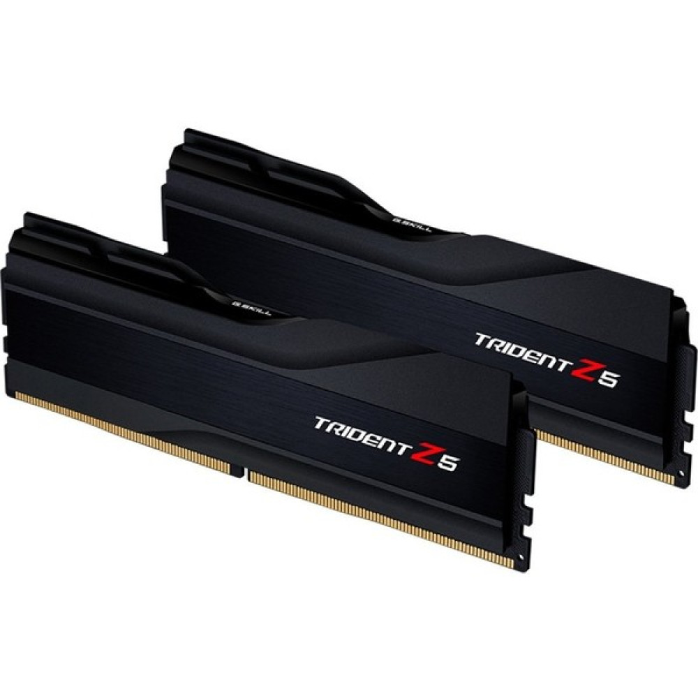 G.Skill Trident Z5 Siyah Ddr5 6000MHZ CL40 32GB (2X16GB) Dual (40-40-40-76) 1.3V (F5-6000U4040E16GX2-TZ5K) Ram RAM Bellekler Fiyatı
