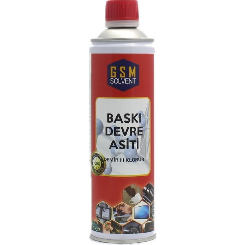 GSM Solvent Baskı Devre Asiti (Demir Iıı Klorür) 500 ml Cep Telefonu Aksesuarı Fiyatı