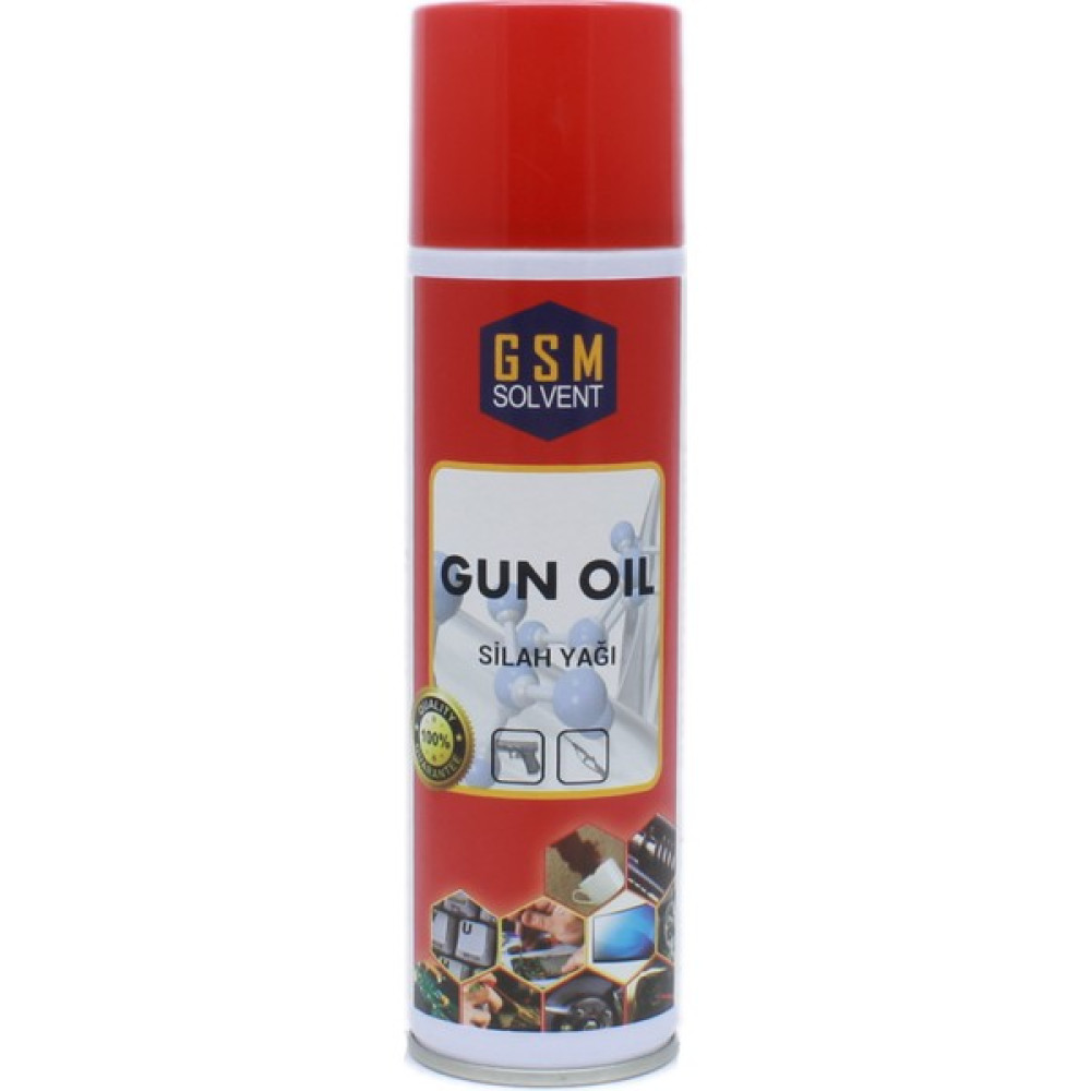 GSM Solvent Silah Temizleyici Yağlayıcı Sprey 200 ml Oto Boyaları Fiyatı