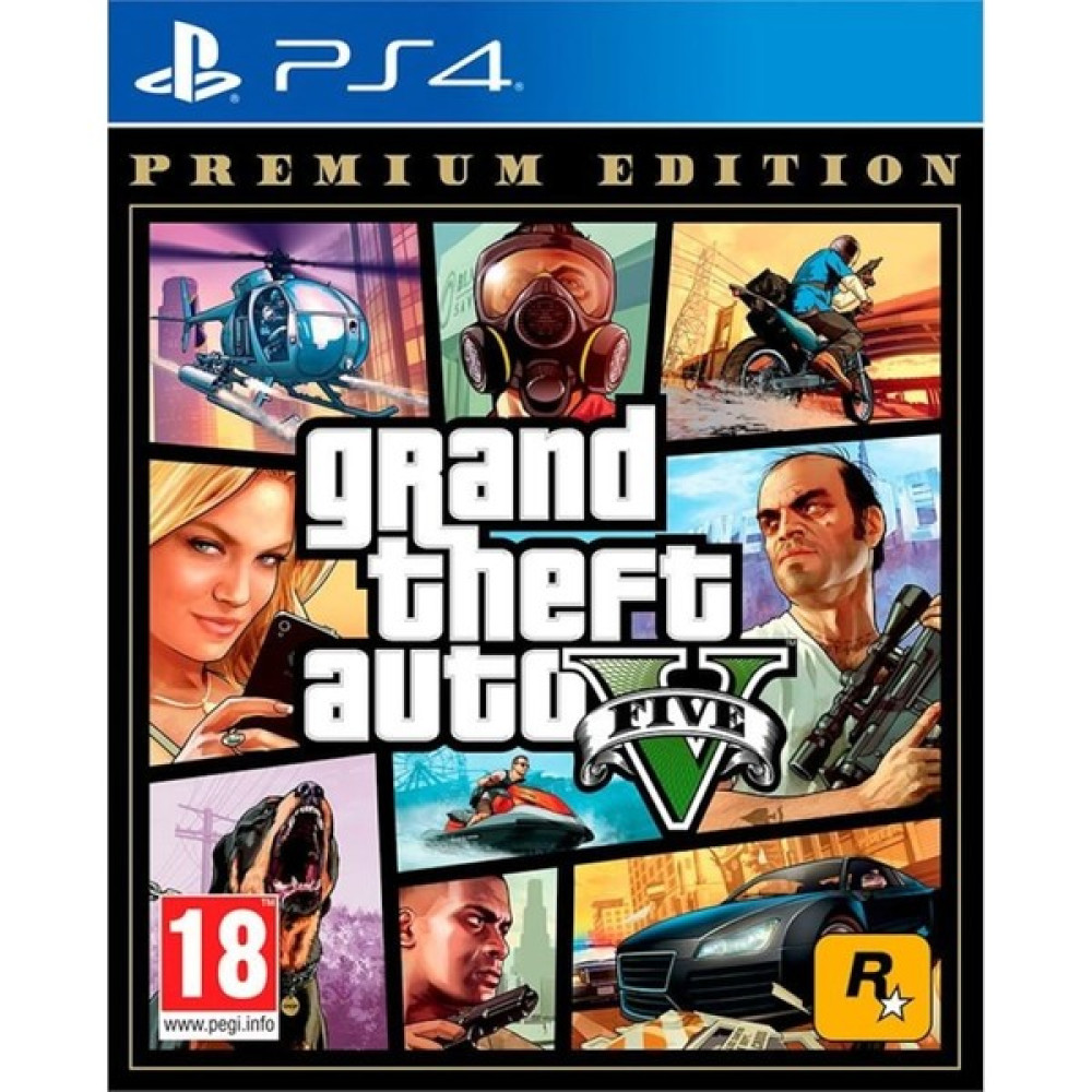 GTA 5 Premium Edition PS4 Oyun PlayStation 4 PS4 Oyunları Fiyatı