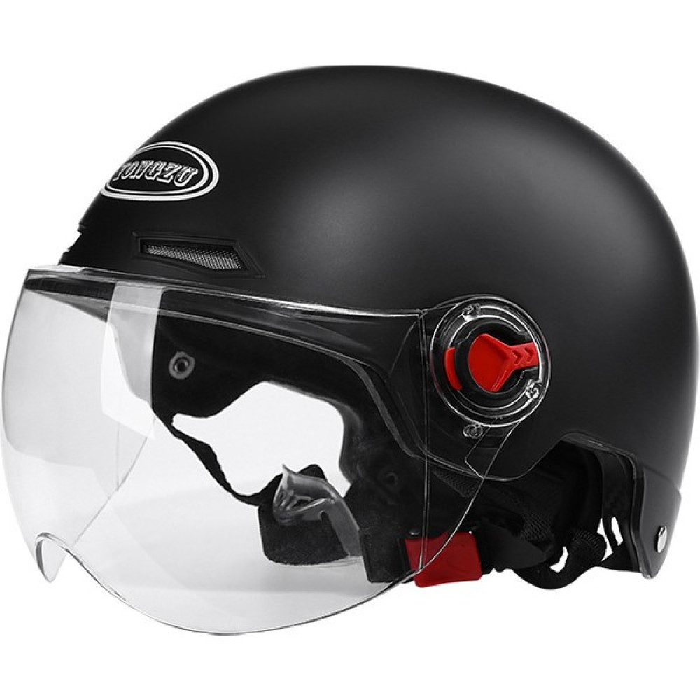 Gtr Unisex Motosiklet Elektrikli Araç Kaskı (Yurt Dışından) - Siyah Motorsiklet Kaskları Fiyatı