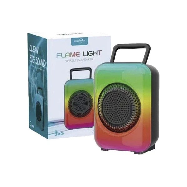 Gts Gts-1867 Işıklı Taşınabilir Bluetooth Hoparlör - Siyah Bluetooth Hoparlör Fiyatı