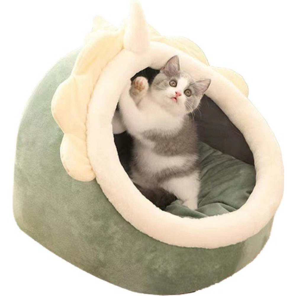 Guadiaola Kedi Evi Köpek Evi Evcil Hayvan Yatak Keçe Yuva Sıcak S M L (Yurt Dışından) - Yeşil Evcil Hayvan Ürünleri Fiyatı