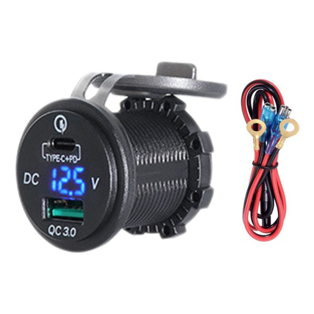Guangdong Spirit 12/24V Araba Motosiklet Tekne B Için Çift Usb Şarj Soketi Adaptörü (Yurt Dışından) Cep Telefonu Araç Kiti Fiyatı