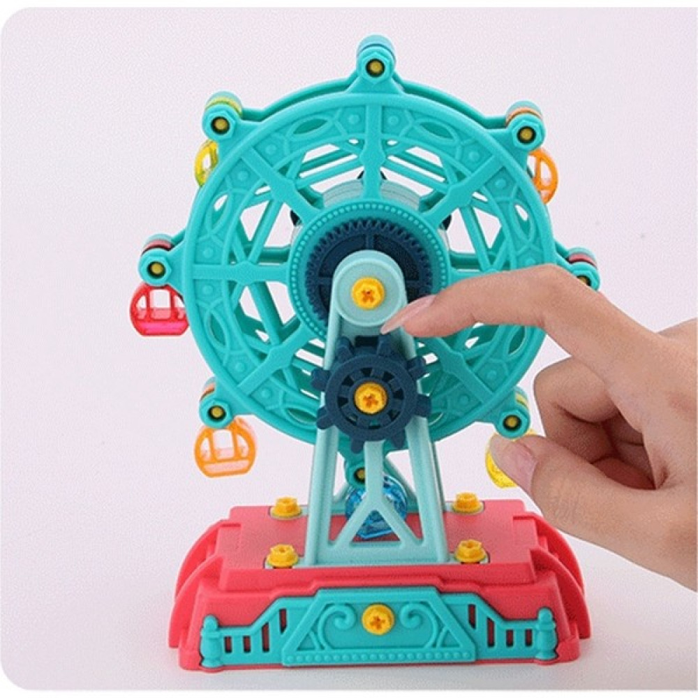 Guangdong Spirit Haoen Bebek Komik Eğlence Parkı Dişli Yapı Taşları Dıy Monte Korsan Gemisi Dönme Dolap Vidalama Blokları Oyuncaklar (Yurt Dışından) Legolar ( Yapım Oyuncakları ) Fiyatı