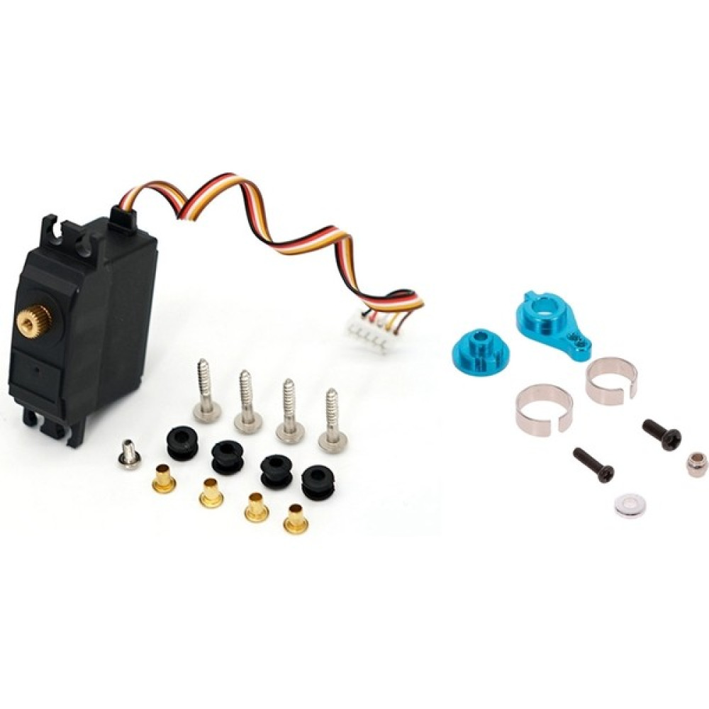 Guangdong Spirit Wltoys Için 12428 12423 25G Elektrikli Servo Motor Metal Direksiyon Dişlisi Servo Araba Kamyon Araba Parçaları Aksesuar (Yurt Dışı... Legolar ( Yapım Oyuncakları ) Fiyatı