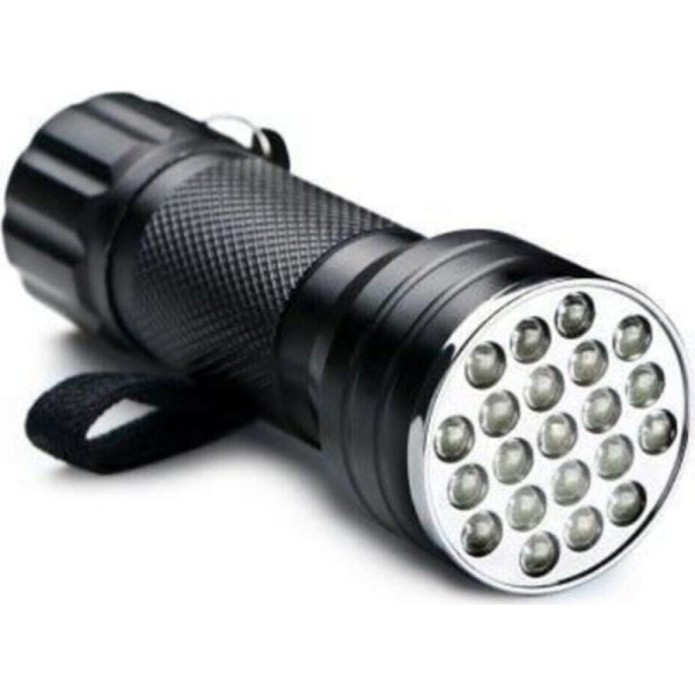 Guassi Uv Fener 21 LED GS-142 Ultraviyole Fener Mor Uv Işık Lamba GS142 El Feneri Fiyatı