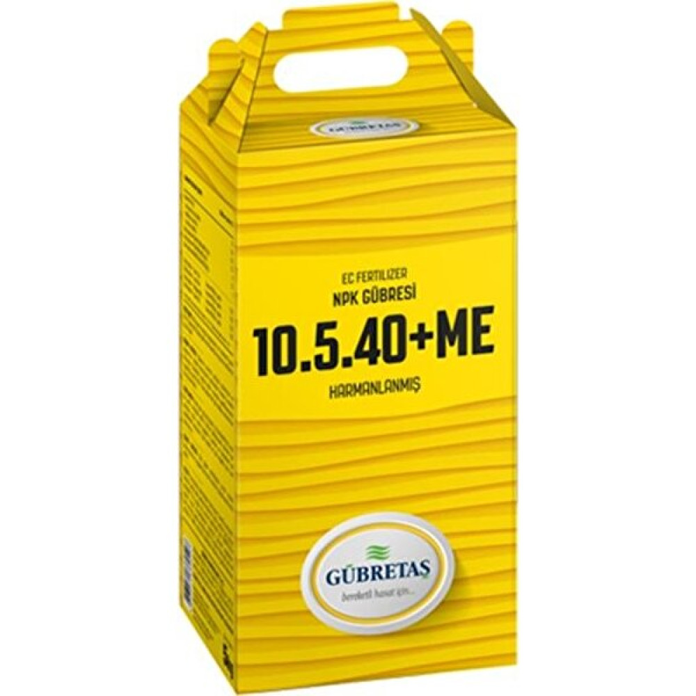 Gübretaş 10 5 40 + Me İz Elementli Şelatlı Toz Azot Fosfor Potasyum Yaprak Damlama Npk Gübresi 5 Kg Gübre Fiyatı