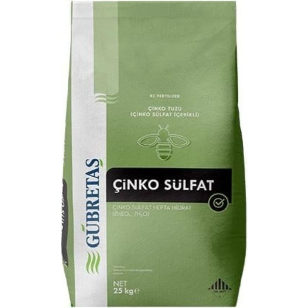 Gübretaş Çinko Sülfat %22ZN 25KG Gübre Fiyatı