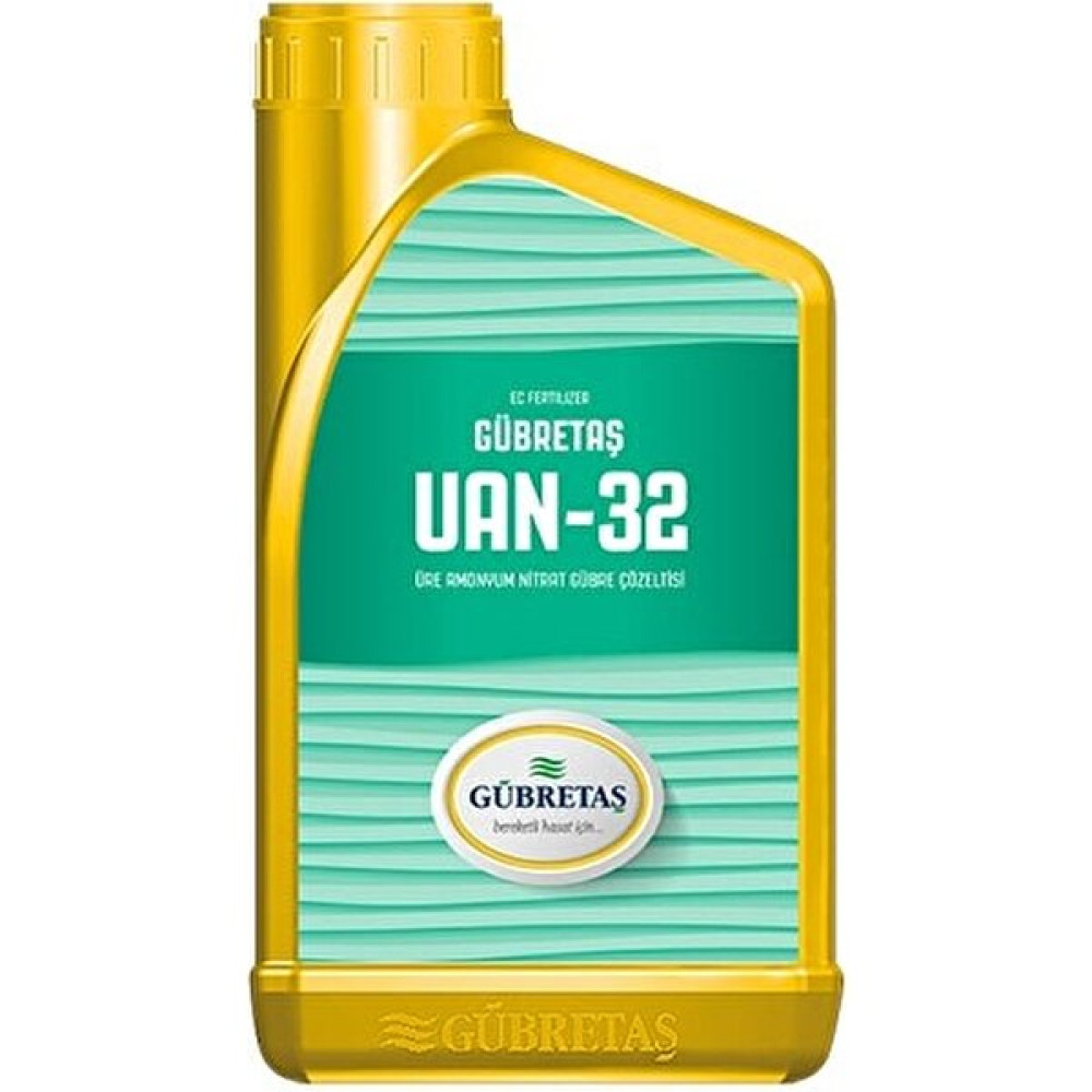Gübretaş UAN32 Yüksek Azotlu Sıvı Yaprak Gübresi Mikro Element İçerikli 1 lt Gübre Fiyatı