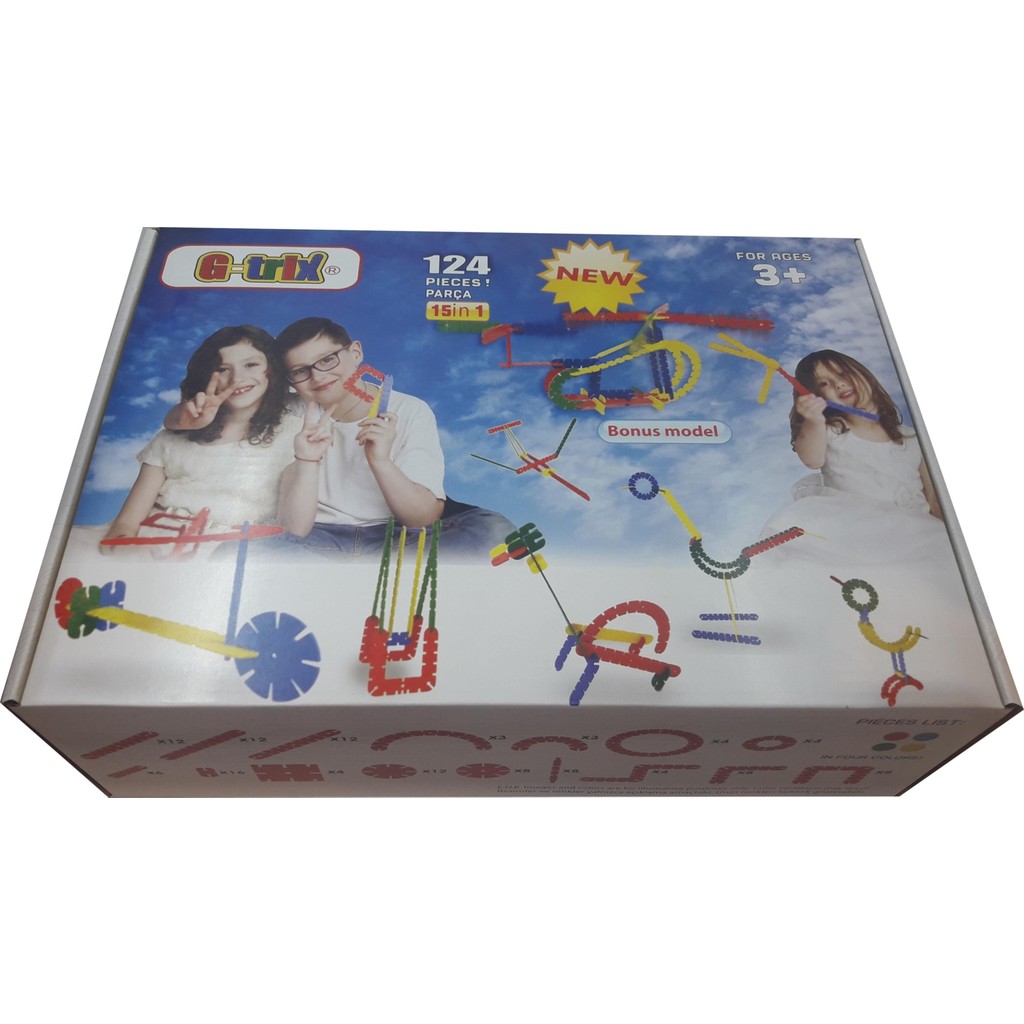 Güçlü Oyuncak G-Trix 124 Parça Eğitici Oyuncak Fiyatı