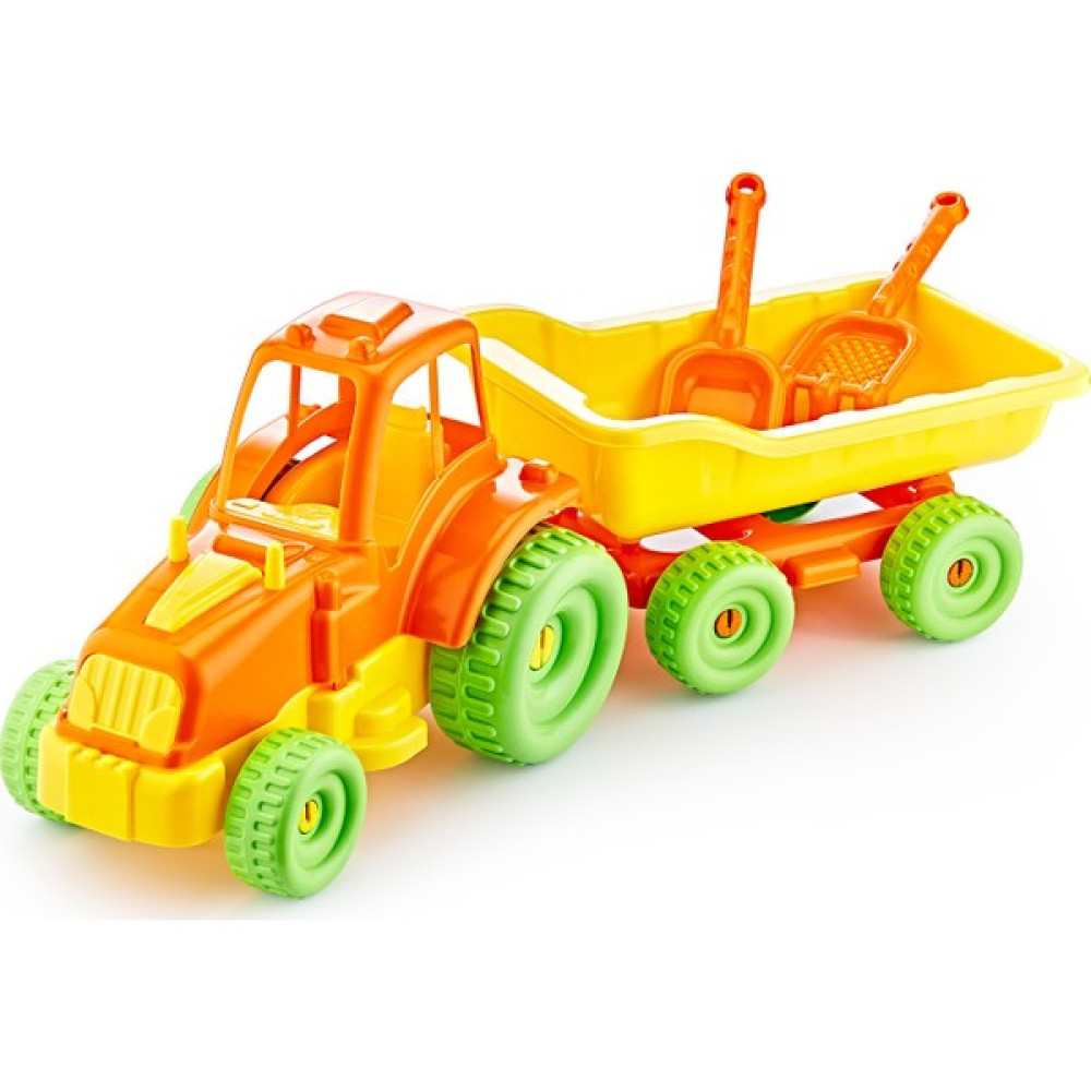 Güçlü Toys Büyük Römorklu Traktör Oyuncak Oyuncak Traktör Seti Oyuncak Araç Fiyatı