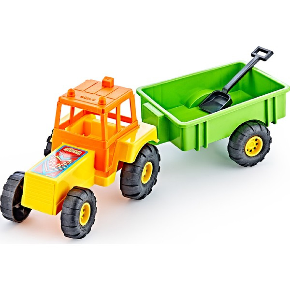 Güçlü Toys Küçük Römorklu Traktör Oyuncak Oyuncak Araç Fiyatı